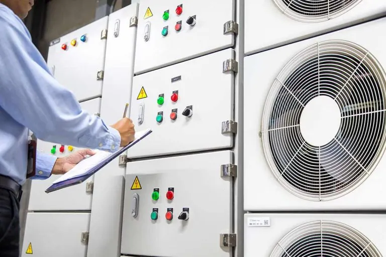 Inspection of commercial HVAC equipment