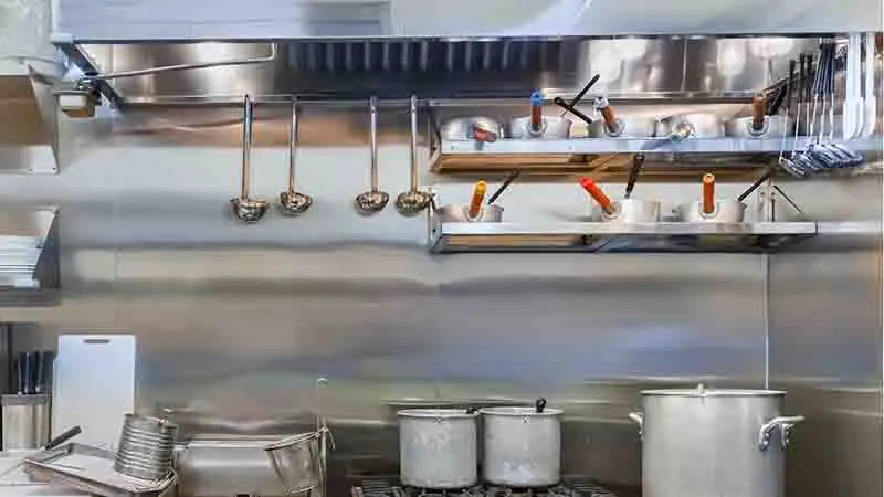 Kitchen Equipment Cleaning by Clean Air Filtration