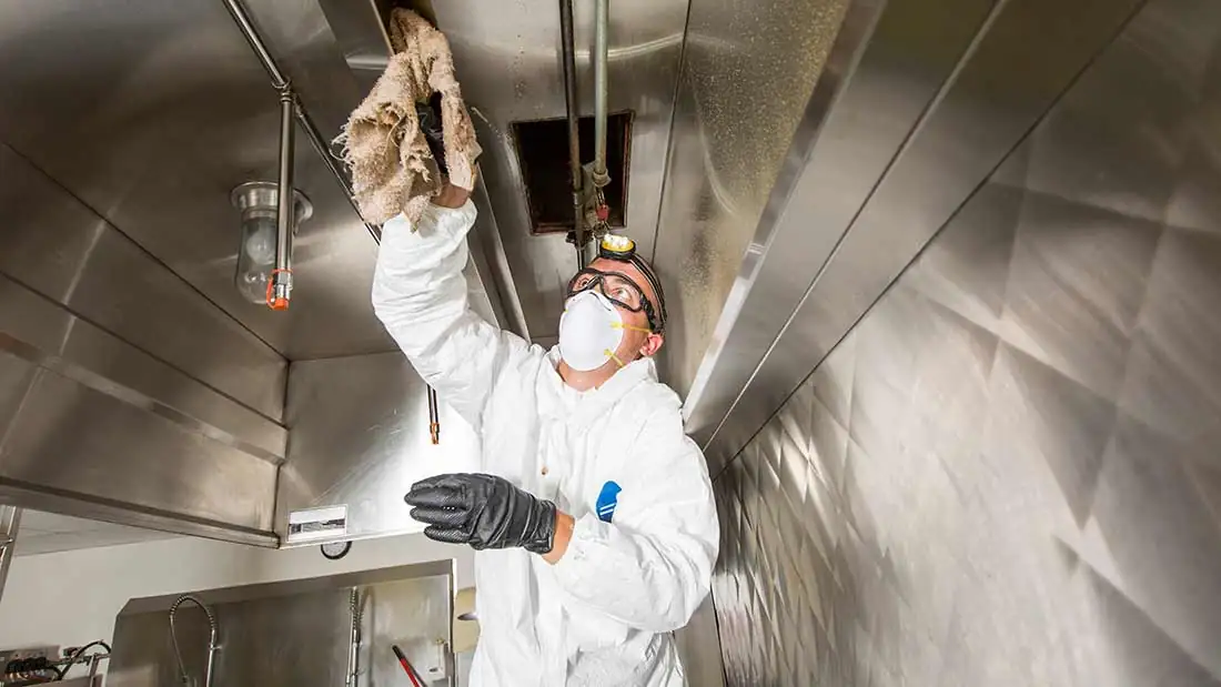 Commercial Kitchen Deep Cleaning by Clean Air Filtration