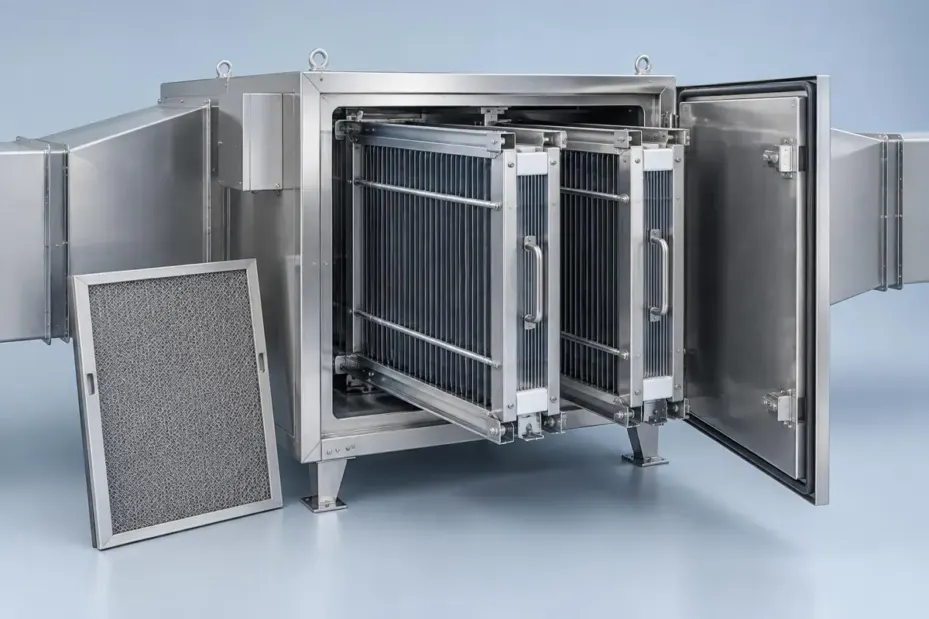 Kitchen Exhaust ESP Servicing: A Commercial Maintenance Case Study
