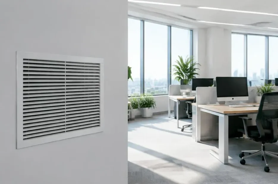 Office Return Air Grille — representative editorial illustration