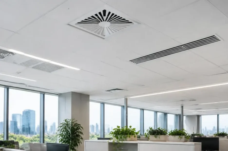 Office Ventilation Facts — representative editorial illustration